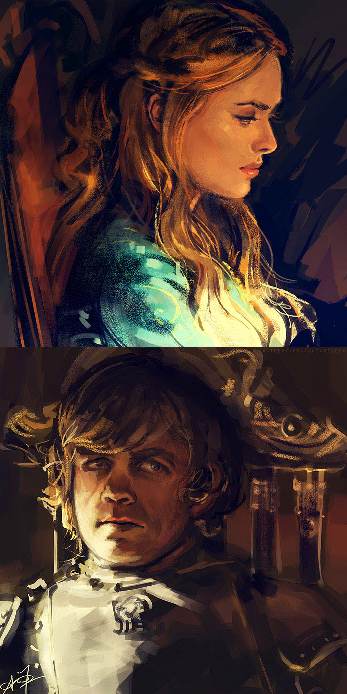 colorful paintings illustrations - Alice X Zhang